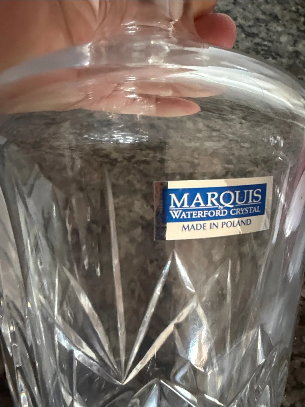 Waterford Crystal Whiskey Decanter with Stopper - Clear Crystal